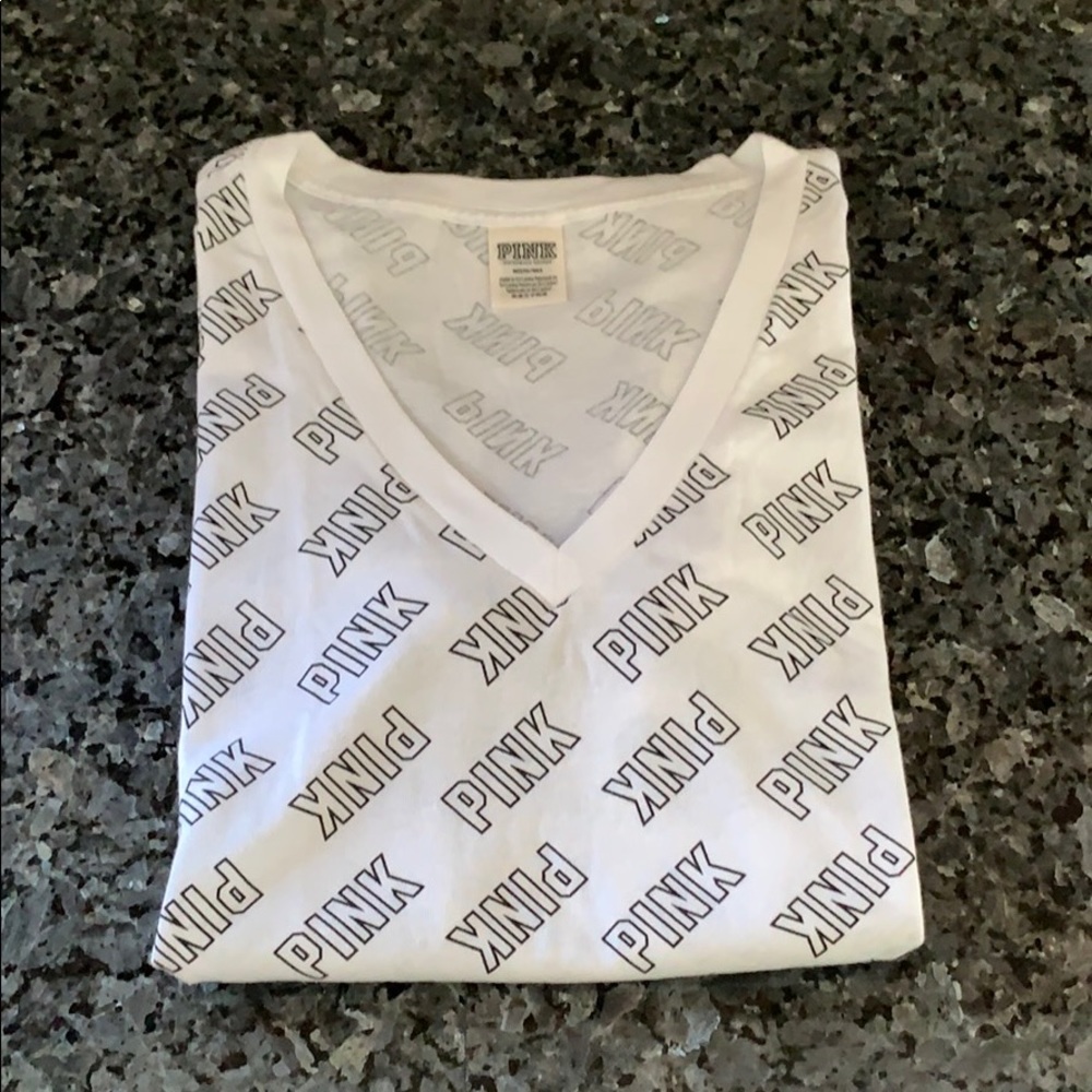 Pink Everyday V Neck Tee